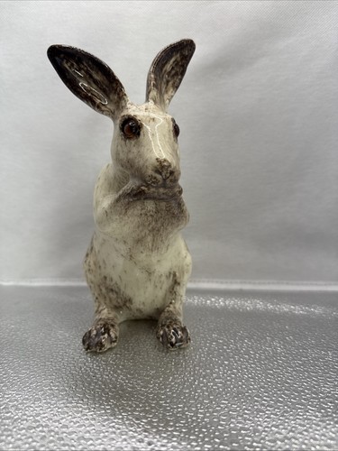 Winstanley pottery arctic hare - pottery,
