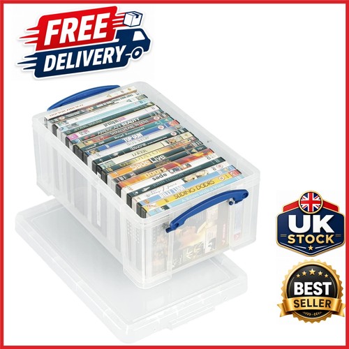 Litre clear plastic storage - clear,