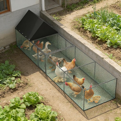 Expandable large chicken coop - large,