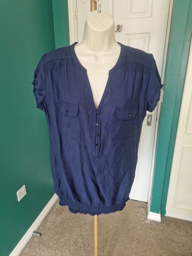 Navy blue short sleeve - navy,
