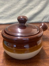 Vintage Stoneware French Onion
