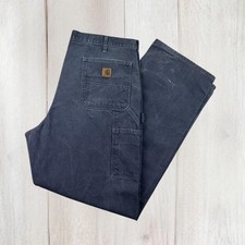 Vintage Carhartt Purple / Blue workwear carpenter pants