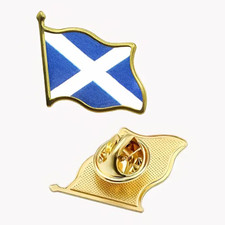 Scotland Flag Lapel Pin Badge