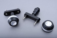 Silver Pair of Frame Sliders /