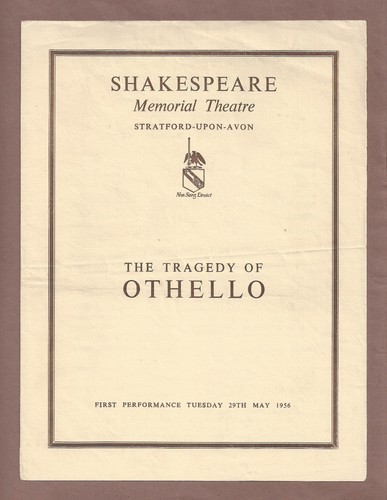 Harry andrews othello emlyn - andrews, "othello"