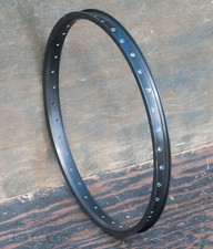 Black 20" Old School BMX Alloy