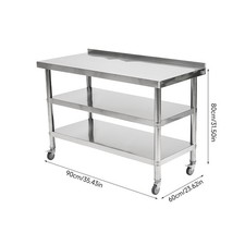 3 Tiers Commercial Stainless