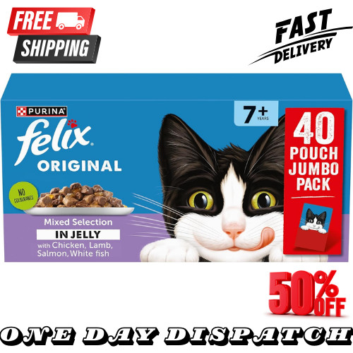 Senior wet cat food - wet,