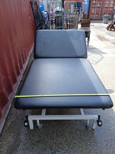 PLINTH EXTRA WIDE 2 SECTION COUCH 225kg CAPACITY 197cm W  