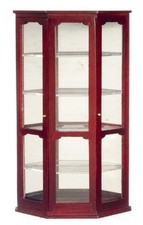 Dolls House Mahogany Mirrored
