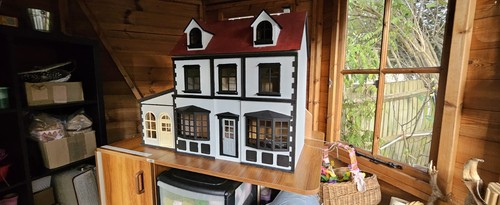 12th wooden dolls house - wooden,