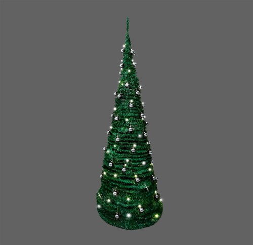 4ft pop christmas tree pre - pop, up