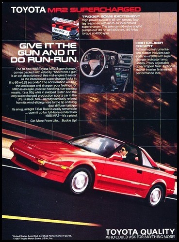 1988 toyota mr2 supercharged - 1988,
