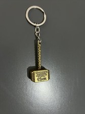 Thor Hammer Metal Keyring
