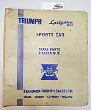 Original Triumph Spitfire Mk3