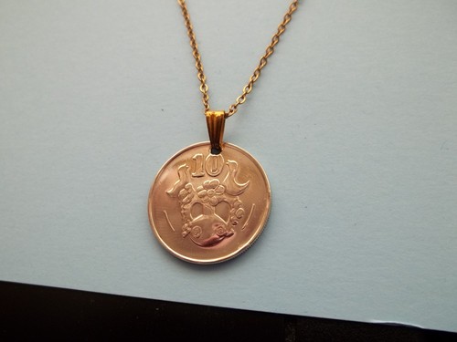 Ten cent coin cyprus gold - cent,