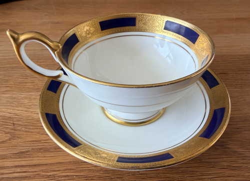 Aynsley empress cobalt - aynsley, teacup