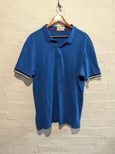 Fred Perry Bradley Wiggins Navy Blue  Polo Shirt Cycling 60s Mod xl top
