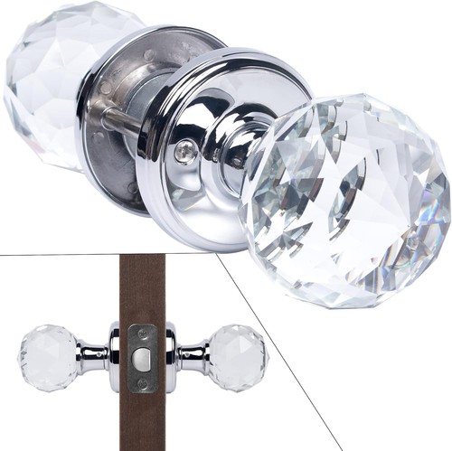Cwovrs crystal door handles - crystal,