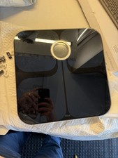 Fitbit Smart Scale Wi-Fi Enabled FB201B Black Digital Weight Tracking Fitness