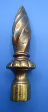 Solid Brass Twist Flame Shape