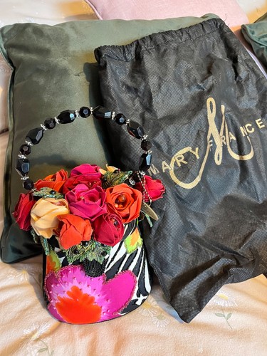 Mary frances rose handbag - rose,