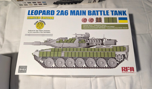 Rfm leopard 2a6 tank - leopard,
