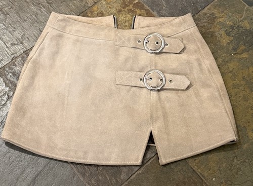 Understated leather suede - leather,
