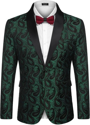Mens floral paisley tuxedo - mens,