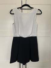 Topshop Black White Lace