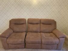 Three seater DFS Faux suede