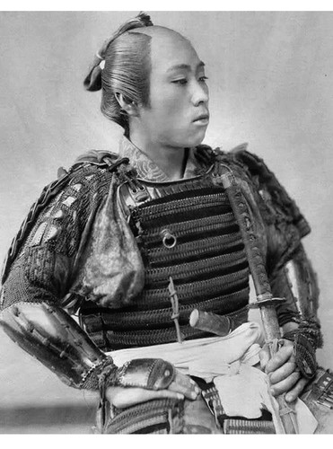 1880s japanese samurai warrior - japanese,