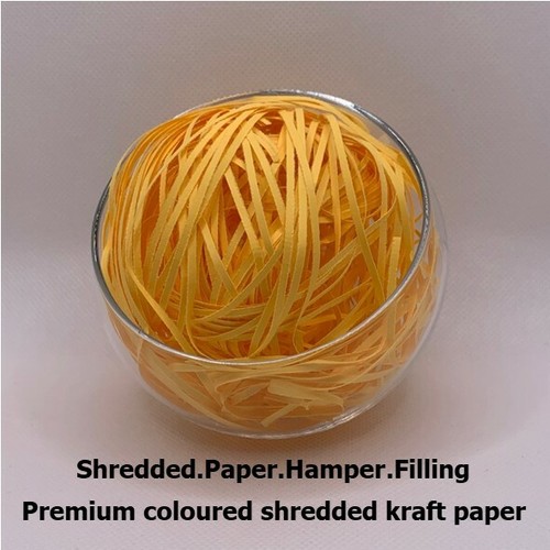 Coloured shredded kraft paper - shredded,