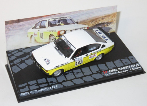 Opel kadett e rally - 1/43,