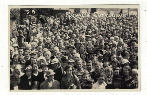 Real photo postcard keswick - real,