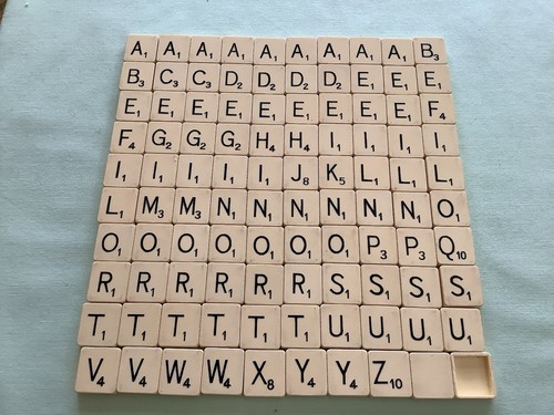 Complete set scrabble - complete, of
