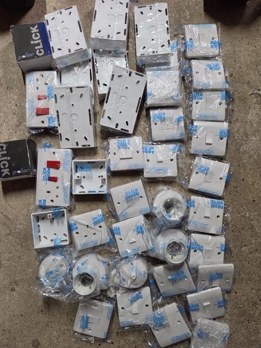 Electrical items job lot - items,