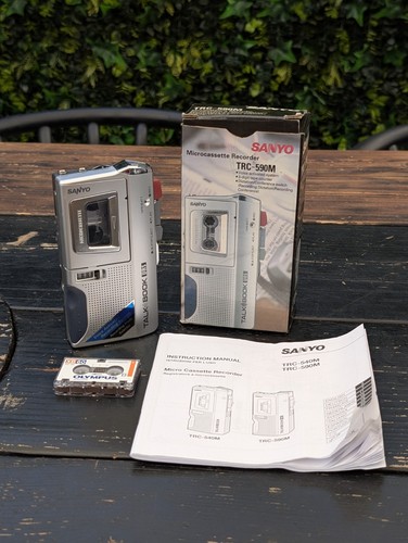 Sanyo trc 590m voice recorder - sanyo,
