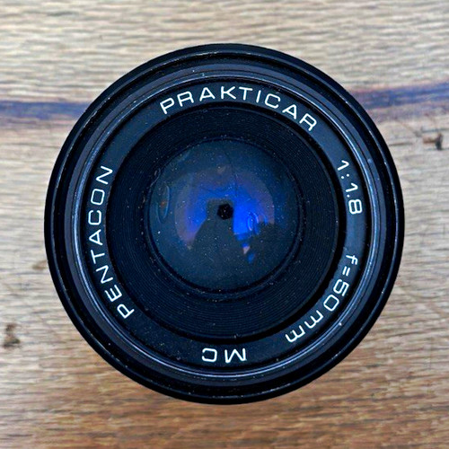 Pentacon prakticar 50mm - pentacon, mc