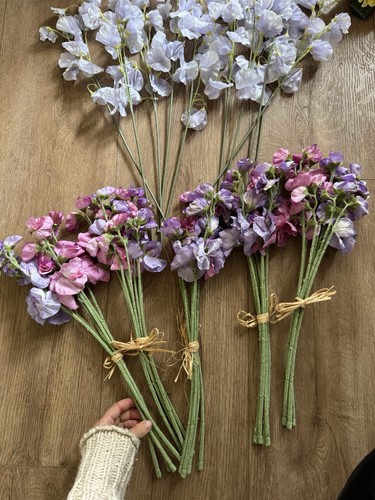 Artificial flowers bundle - artificial,