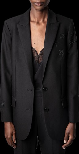 Zadig voltaire black blazer - zadig,