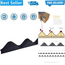 Black Corrugated Sheet Foam