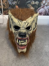 Adults Fancy Dress Gorilla Werewolf Full Head Mask