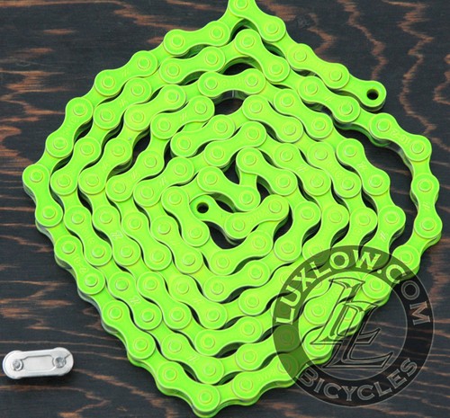 Lime green fixie kmc bicycle - green,