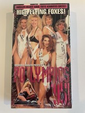 Po’ Lympics VHS Rare Stripper Pole Dance Competition Erotica Sealed New 1995