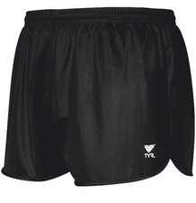 NEW NWT TYR SWIM DRAG RESISTANCE SUIT SHORTS SWIMSUIT %100 NYLON LINED BLACK MEN