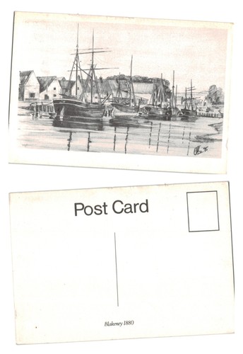 Postcard blakeney harbour - blakeney,
