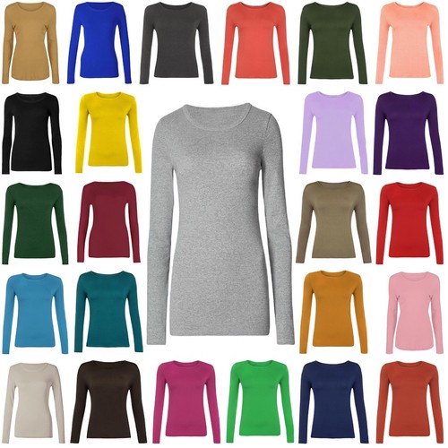 Ladies plain tshirt womans - ladies,