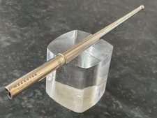 Vintage Solid Silver  SAMPSON MORDEN EJECTOR Dip Pen Nib holder.Hallmarked 1926