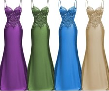 Women's Satin Prom Dresses
